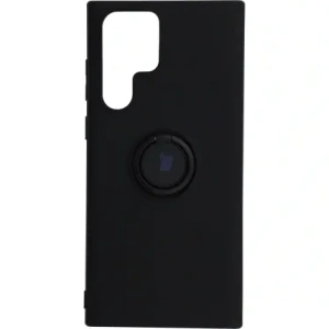 Hurtownia GSM - Etui Bizon Case Silicone Ring do Galaxy S22 Ultra, czarne - BIZ7836 - {ean13} - Hurt