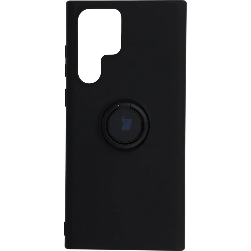 Hurtownia GSM - Bizon Case Szilikon Gyűrű Samsung Galaxy S22 Ultra fekete - BIZ7836 - {ean13} - Hurt
