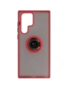 Hurtownia GSM - Bizon Case Hybrid Ring Samsung Galaxy S22 Ultra füstös piros kerettel - BIZ7839 - {ean13} - Hurt