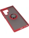 Hurtownia GSM - Etui z uchwytem na palec Bizon Case Hybrid Ring do Galaxy S22 Ultra, przydymione z czerwoną ramką - BIZ7839 - {ean13} - Hurt