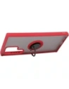 Hurtownia GSM - Bizon Case Hybrid Ring Samsung Galaxy S22 Ultra rauchig mit einem roten Rahmen - BIZ7839 - {ean13} - Hurt