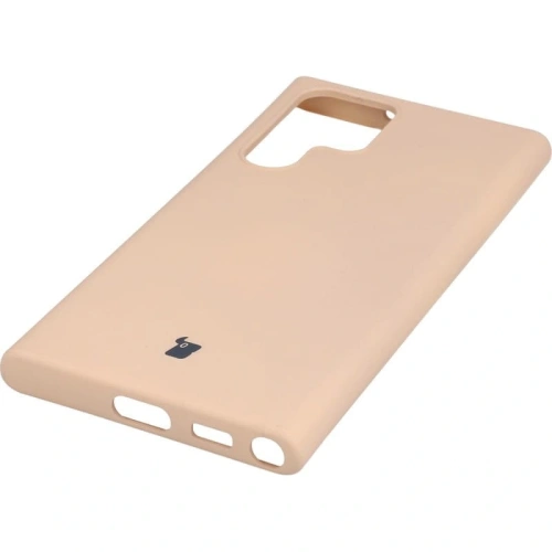 Etui Bizon Case Silicone do Samsung Galaxy S22 Ultra jasnoróżowe