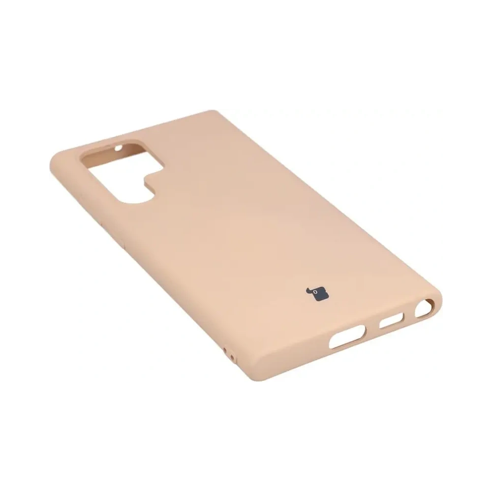 Hurtownia GSM - Etui Bizon Case Silicone do Galaxy S22 Ultra, jasnoróżowe - BIZ7840 - {ean13} - Hurt