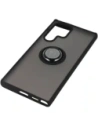 Hurtownia GSM - Bizon Case Hybrid Ring Samsung Galaxy S22 Ultra fumuriu cu un cadru negru - BIZ1669 - {ean13} - Hurt