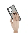 Hurtownia GSM - Bizon Case Hybrid Ring Samsung Galaxy S22 Ultra fumuriu cu un cadru negru - BIZ1669 - {ean13} - Hurt