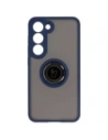 Wholesale Bizon Case Hybrid Ring Samsung Galaxy S23 smoky with a navy blue frame - BIZ1671 - {ean13} - Hurt