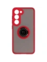 Hurtownia GSM - Bizon Case Hybrid Ring Samsung Galaxy S23 füstös piros kerettel - BIZ7841 - {ean13} - Hurt