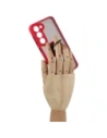 Wholesale Bizon Case Hybrid Ring Samsung Galaxy S23 smoky with a red frame - BIZ7841 - {ean13} - Hurt