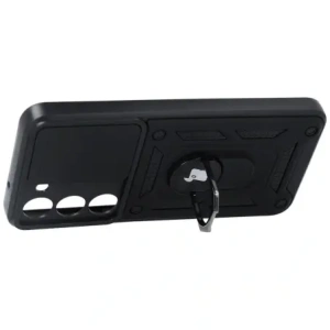 Hurtownia GSM - Bizon Case Camshield Pack tok + 2x kijelzőüveg Samsung Galaxy S23 fekete - BIZ7842 - {ean13} - Hurt
