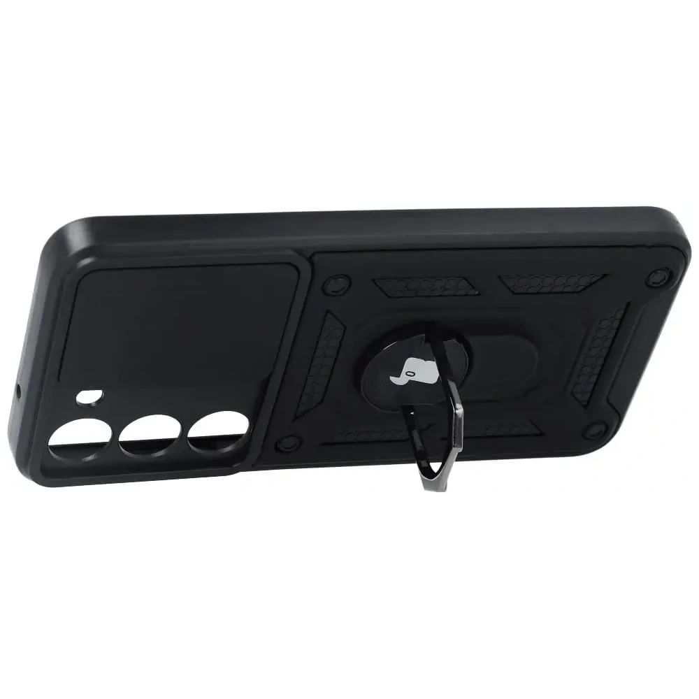 Hurtownia GSM - Bizon Case Camshield Pack tok + 2x kijelzőüveg Samsung Galaxy S23 fekete - BIZ7842 - {ean13} - Hurt