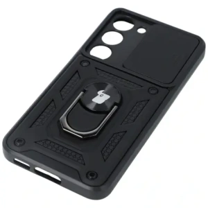 Hurtownia GSM - Bizon Case Camshield Pack tok + 2x kijelzőüveg Samsung Galaxy S23 fekete - BIZ7842 - {ean13} - Hurt
