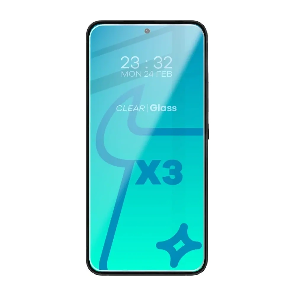 Wholesale BIZON Clear 2 3x screen glass + camera glass Samsung Galaxy S23 - BIZ1675 - {ean13} - Hurt