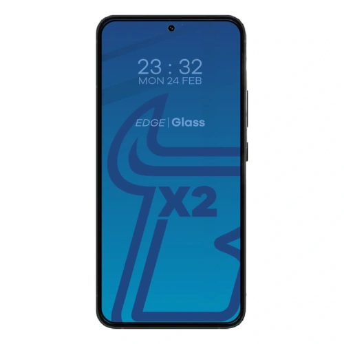 2x Szkło na ekran + szkło na aparat BIZON Edge 2 do Samsung Galaxy S23