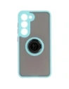Hurtownia GSM - Bizon Case Hybrid Ring Samsung Galaxy S23 fumuriu cu un cadru albastru deschis - BIZ7843 - {ean13} - Hurt