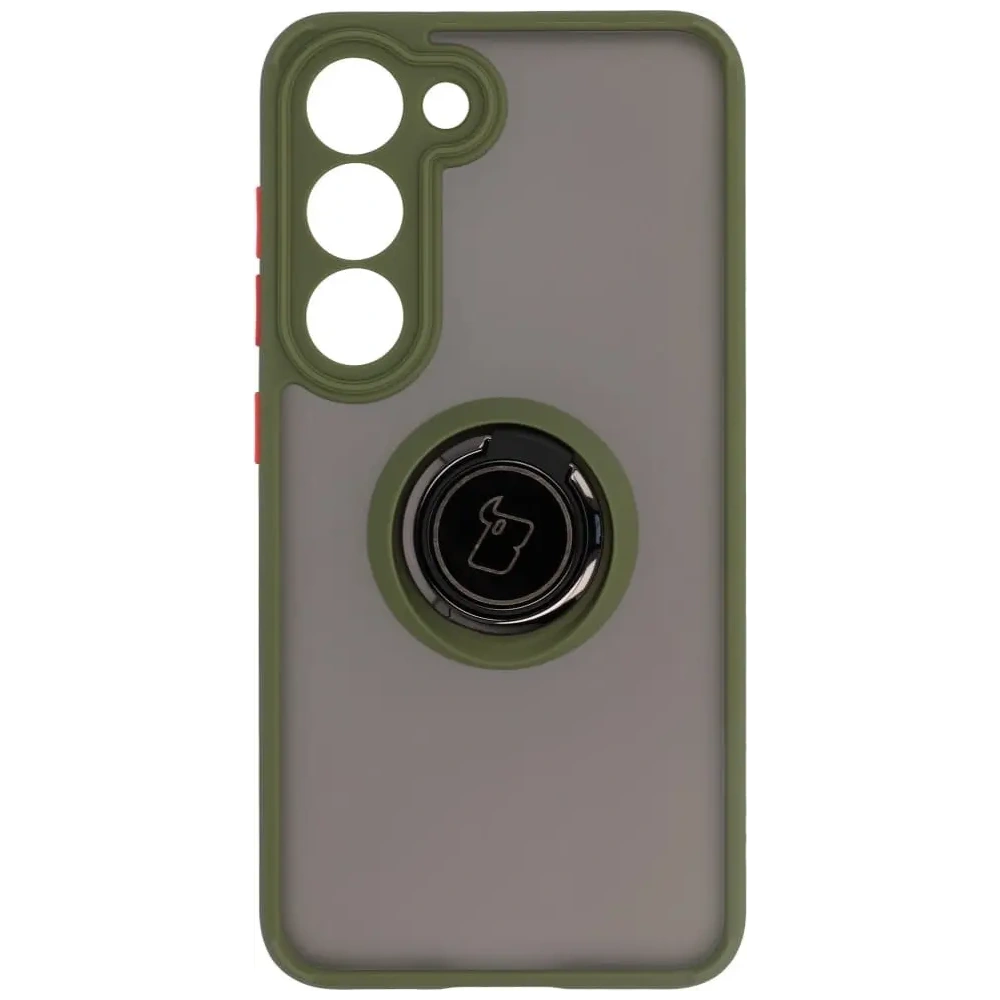 Hurtownia GSM - Bizon Case Hybrid Ring Samsung Galaxy S23 füstös zöld kerettel - BIZ7844 - {ean13} - Hurt