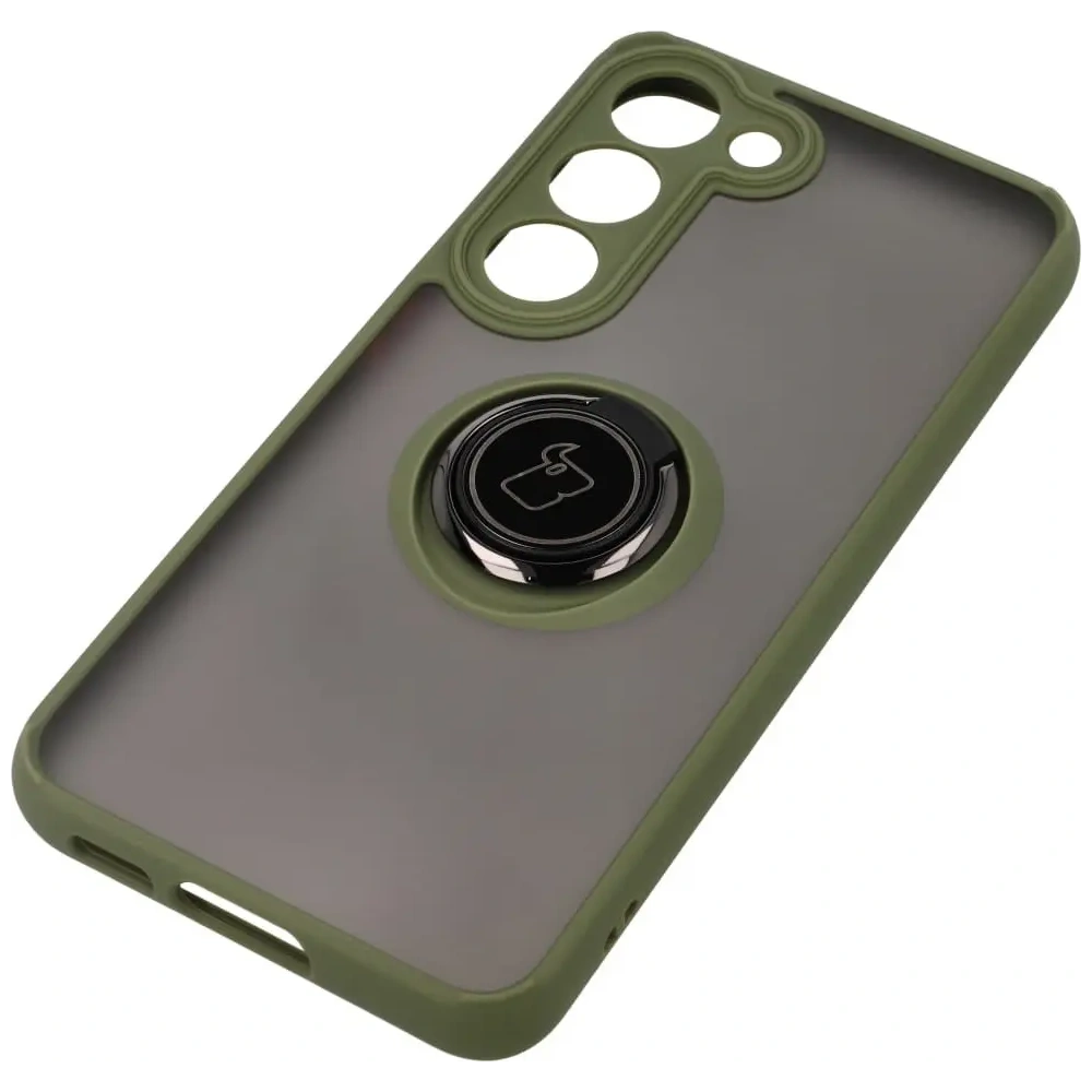 Hurtownia GSM - Bizon Case Hybrid Ring Samsung Galaxy S23 füstös zöld kerettel - BIZ7844 - {ean13} - Hurt