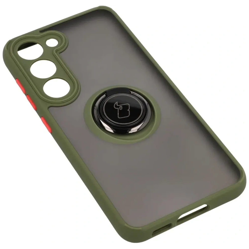 Hurtownia GSM - Bizon Case Hybrid Ring Samsung Galaxy S23 füstös zöld kerettel - BIZ7844 - {ean13} - Hurt