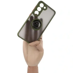 Hurtownia GSM - Bizon Case Hybrid Ring Samsung Galaxy S23 füstös zöld kerettel - BIZ7844 - {ean13} - Hurt