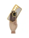 Hurtownia GSM - Bizon Case Hybrid Ring Samsung Galaxy S23 füstös sárga kerettel - BIZ7845 - {ean13} - Hurt