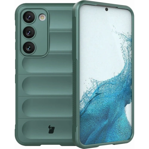 Pancerne etui Bizon Case Tur do Samsung Galaxy S23 ciemnozielone