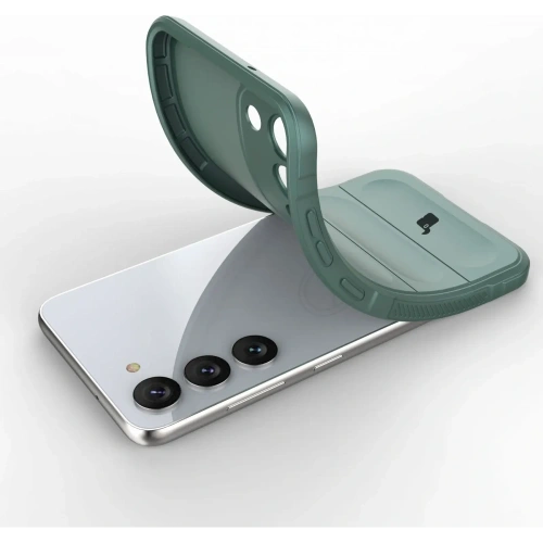 Pancerne etui Bizon Case Tur do Samsung Galaxy S23 ciemnozielone