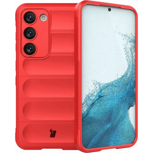 Pancerne etui Bizon Case Tur do Samsung Galaxy S23 czerwone