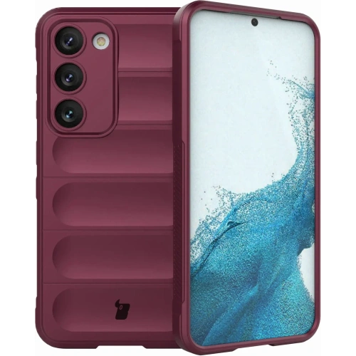 Pancerne etui Bizon Case Tur do Samsung Galaxy S23 ciemnofioletowe