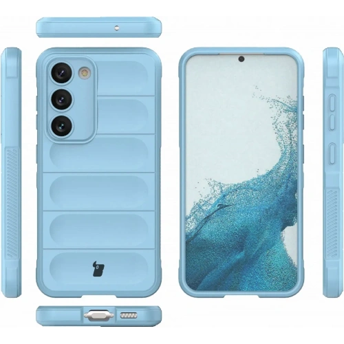Pancerne etui Bizon Case Tur do Samsung Galaxy S23 jasnoniebieskie