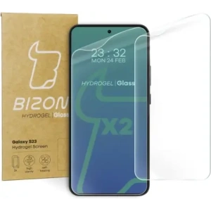 Hurtownia GSM - Bizon Glass Hydrogel Samsung Galaxy S23 [2 PACK] - BIZ1688 - {ean13} - Hurt