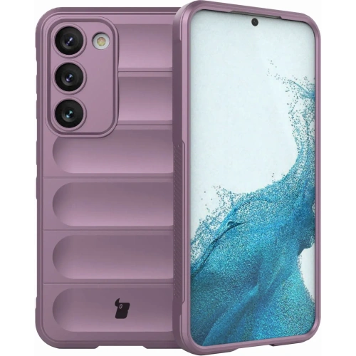 Pancerne etui Bizon Case Tur do Samsung Galaxy S23 jasnofioletowe