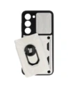 Hurtownia GSM - Bizon Case Camshield Kártyafoglalatos Gyűrű Samsung Galaxy S23 fehér - BIZ7853 - {ean13} - Hurt
