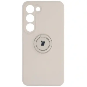 Hurtownia GSM - Bizon Case Silicone Ring Sq do Samsung Galaxy S23 bej - BIZ7854 - {ean13} - Hurt