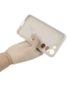 Hurtownia GSM - Etui Bizon Case Silicone Ring Sq do Samsung Galaxy S23 beżowe - BIZ7854 - {ean13} - Hurt