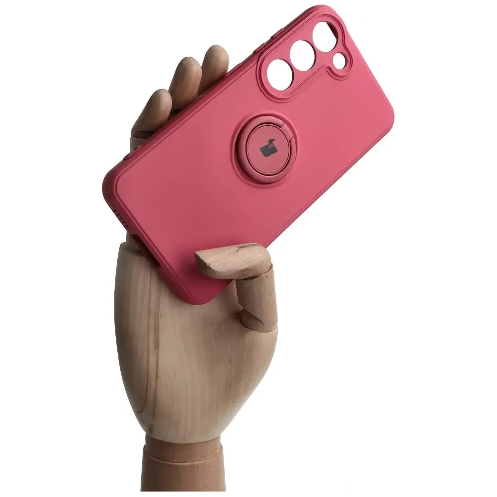 Hurtownia GSM - Bizon Case Szilikon Gyűrű Sq do Samsung Galaxy S23 piszkos rózsaszín - BIZ7855 - {ean13} - Hurt