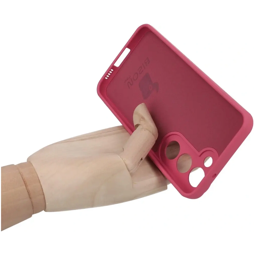 Hurtownia GSM - Bizon Case Silicone Ring Sq do Samsung Galaxy S23 roz murdar - BIZ7855 - {ean13} - Hurt