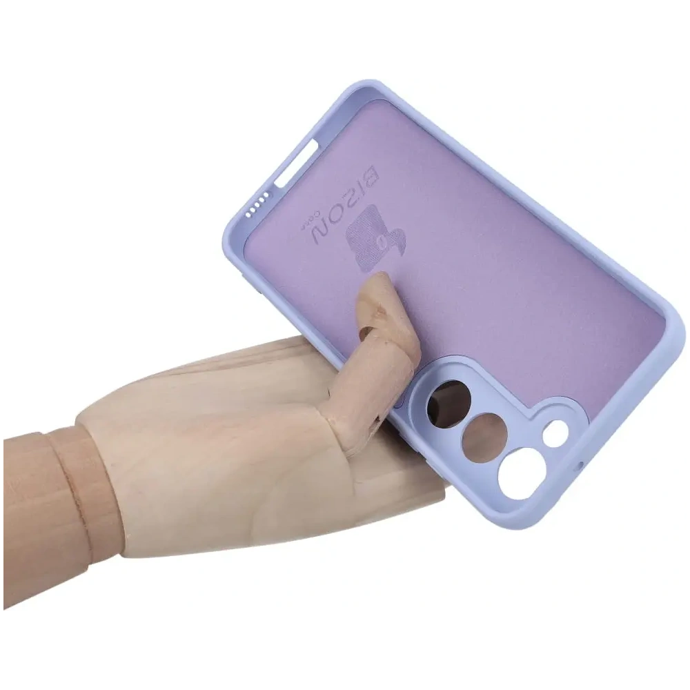 Hurtownia GSM - Bizon Case Szilikon Gyűrű Sq do Samsung Galaxy S23 világoslila - BIZ7856 - {ean13} - Hurt