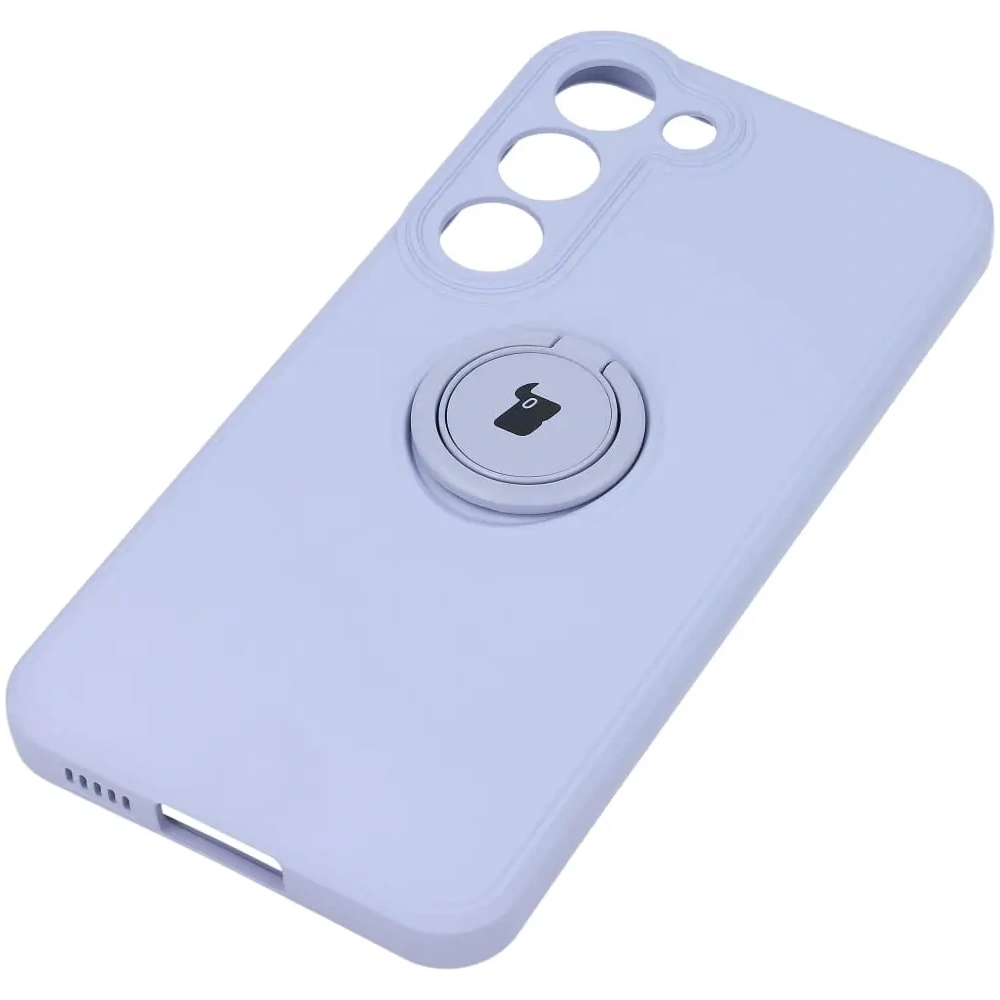 Hurtownia GSM - Bizon Case Szilikon Gyűrű Sq do Samsung Galaxy S23 világoslila - BIZ7856 - {ean13} - Hurt