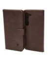 Bizon Case Wallet Samsung Galaxy S23 sötétbarna