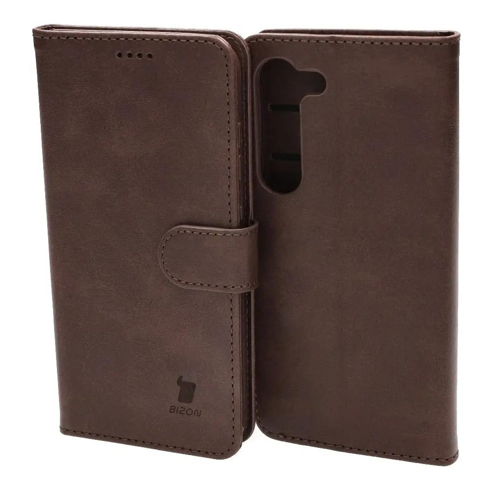 Hurtownia GSM - Bizon Case Wallet Samsung Galaxy S23 sötétbarna - BIZ7857 - {ean13} - Hurt
