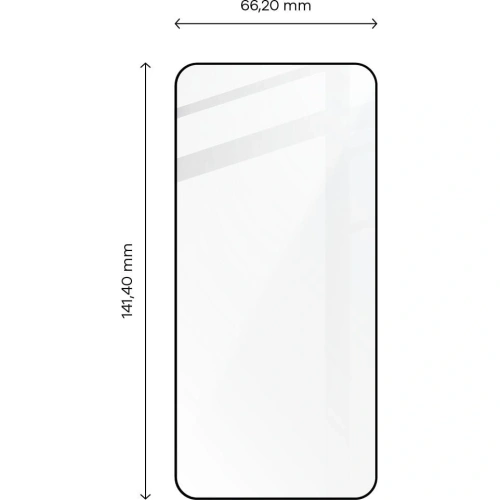 Szkło hartowane Bizon Glass Edge 2 do Samsung Galaxy S23 czarne