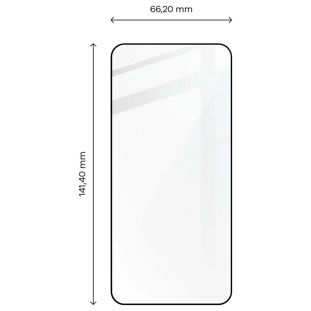 Hurtownia GSM - Bizon Glass Edge 2 Samsung Galaxy S23 negru - BIZ1698 - {ean13} - Hurt