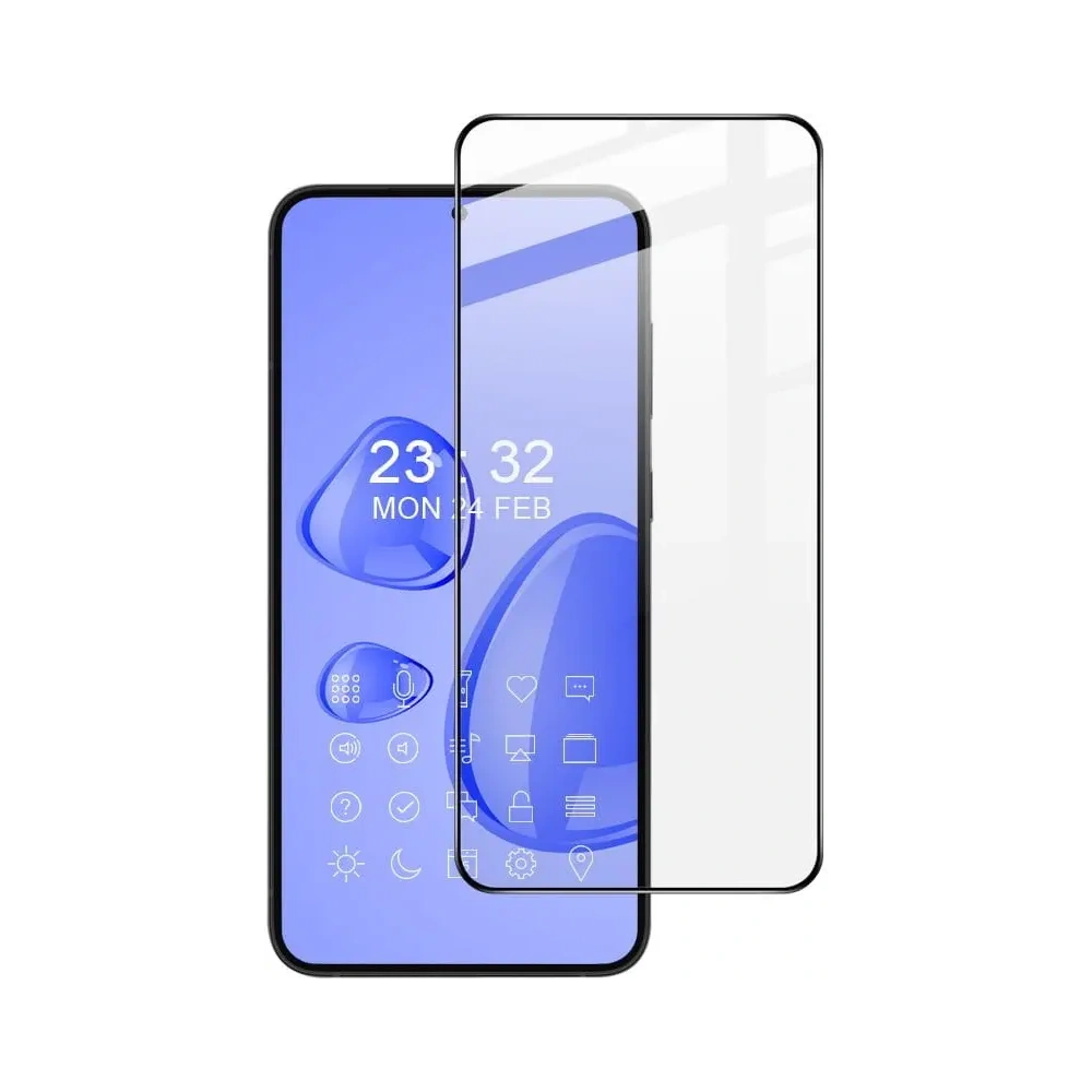 Hurtownia GSM - Bizon Glass Edge 2 Samsung Galaxy S23 negru - BIZ1698 - {ean13} - Hurt