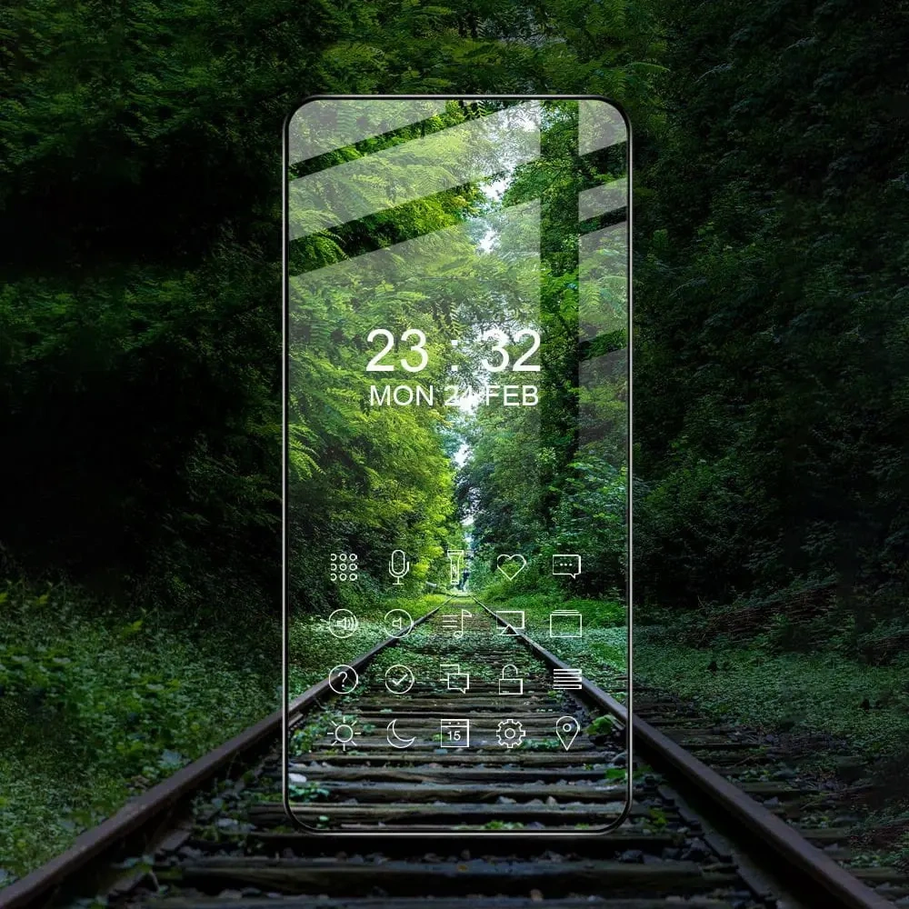 Hurtownia GSM - Bizon Glass Edge 2 Samsung Galaxy S23 negru - BIZ1698 - {ean13} - Hurt