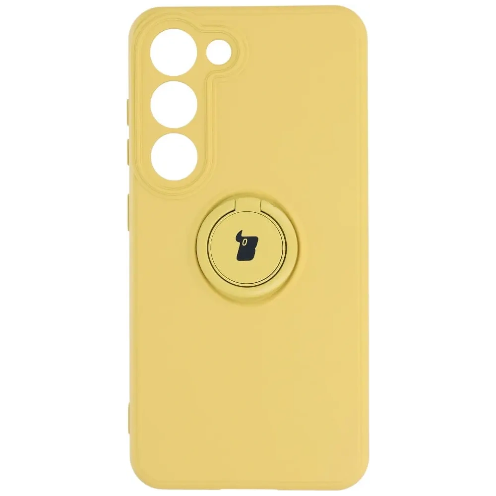 Hurtownia GSM - Bizon Case Szilikon Gyűrű Sq do Samsung Galaxy S23 sárga - BIZ7858 - {ean13} - Hurt