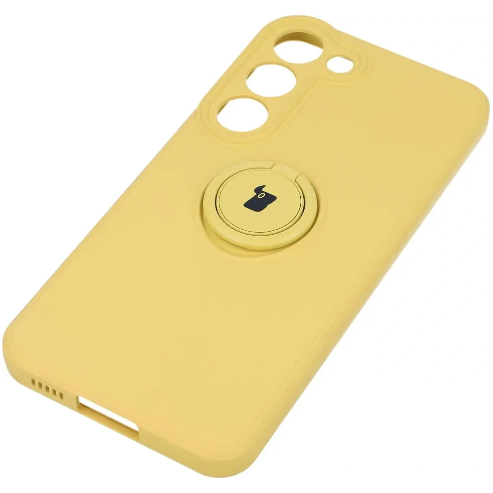 Hurtownia GSM - Bizon Case Szilikon Gyűrű Sq do Samsung Galaxy S23 sárga - BIZ7858 - {ean13} - Hurt