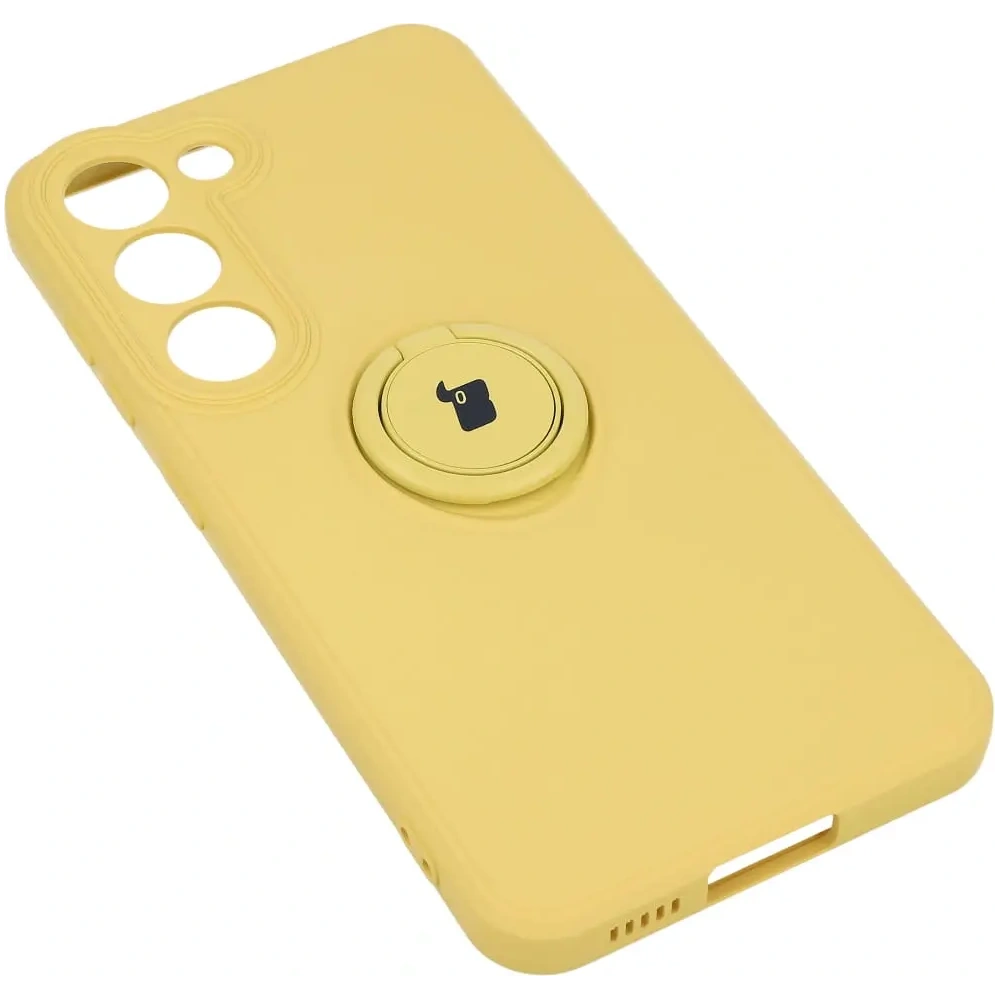 Hurtownia GSM - Bizon Case Szilikon Gyűrű Sq do Samsung Galaxy S23 sárga - BIZ7858 - {ean13} - Hurt
