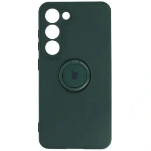 Hurtownia GSM - Bizon Case inel din silicon Sq pentru Samsung Galaxy S23 verde închis - BIZ7865 - {ean13} - Hurt