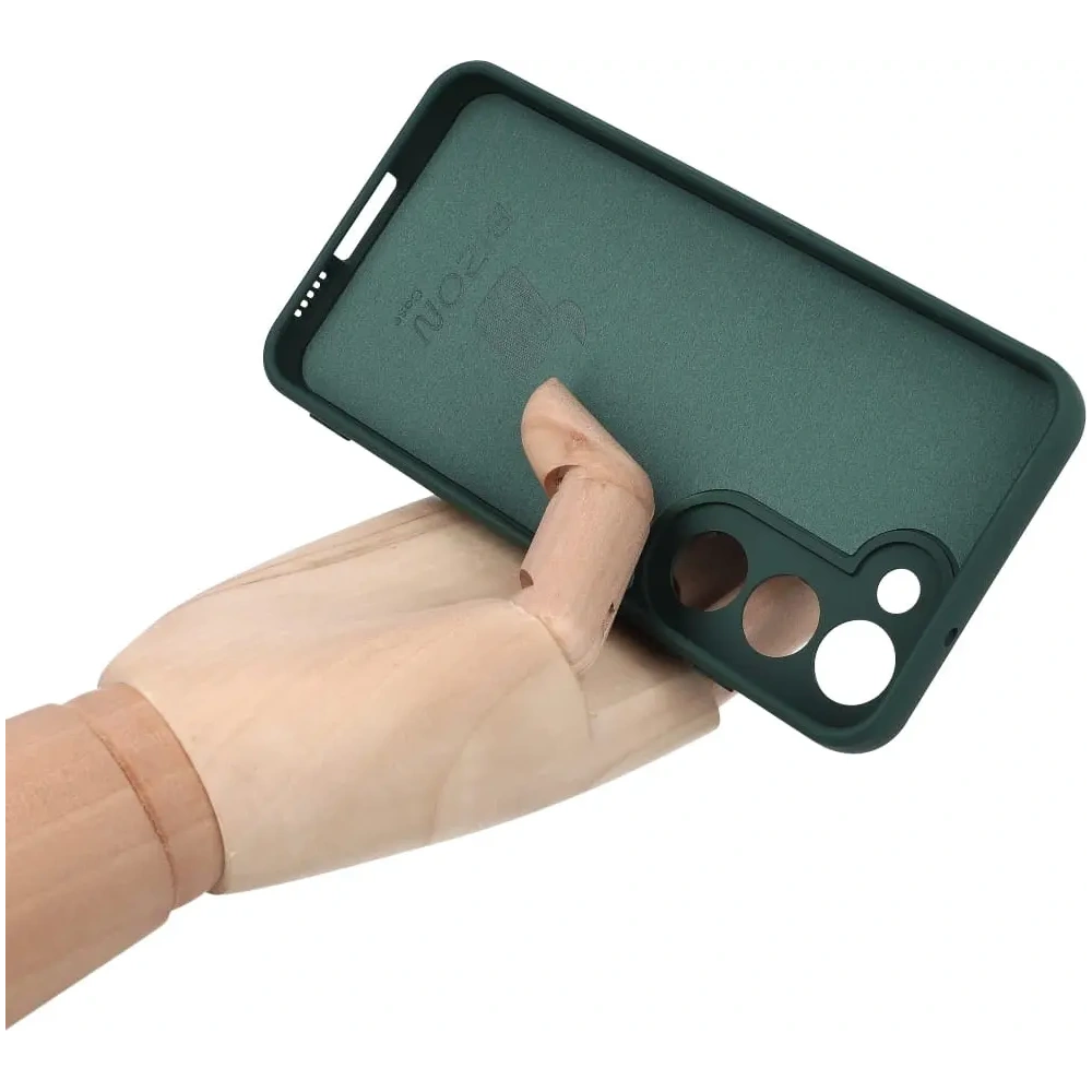 Hurtownia GSM - Bizon Case Silicone Gyűrű Sq do Samsung Galaxy S23 sötétzöld - BIZ7865 - {ean13} - Hurt