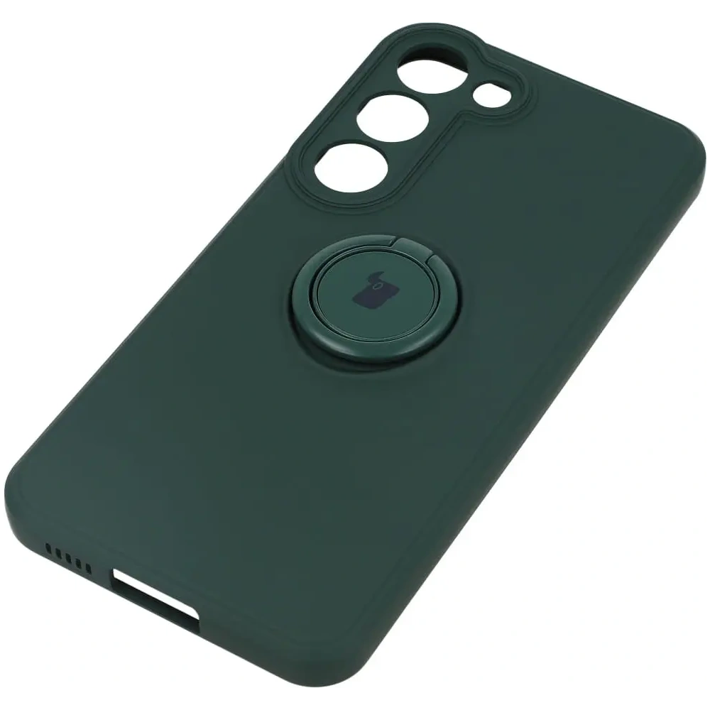 Hurtownia GSM - Bizon Case Silicone Gyűrű Sq do Samsung Galaxy S23 sötétzöld - BIZ7865 - {ean13} - Hurt