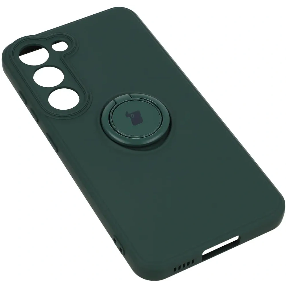 Hurtownia GSM - Bizon Case Silicone Gyűrű Sq do Samsung Galaxy S23 sötétzöld - BIZ7865 - {ean13} - Hurt